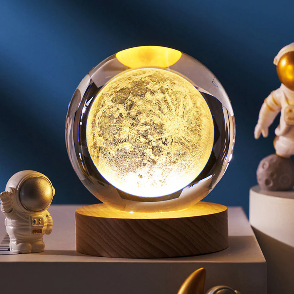 Lámpara Cristal Espacial 3D - Conoce sus versiones