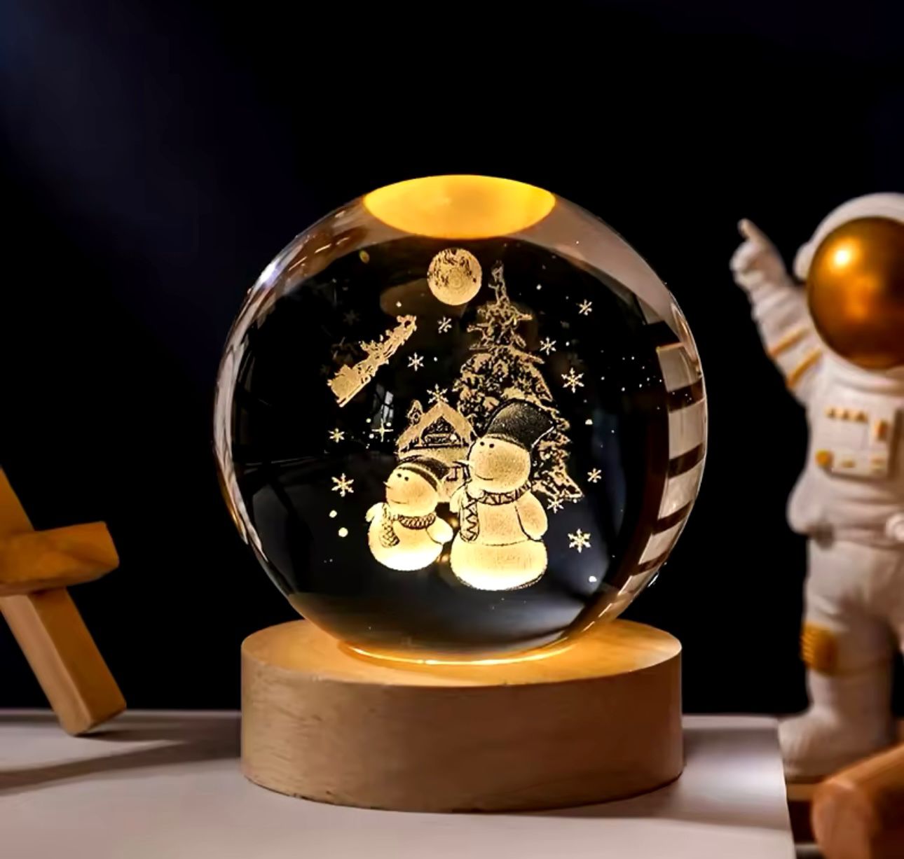 Lámpara Cristal Espacial 3D - Conoce sus versiones